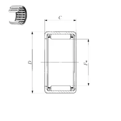 IKO BEARING TLA 910 Z 1 Bearing TLA 910 Z